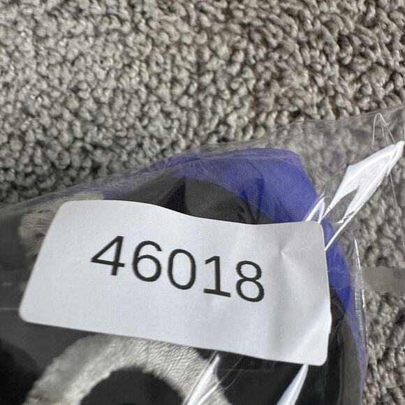 Vintage Adidas Jacket Mens XL Blue Black Anorak Quarter Zip Made Hong Kong 90s - Picture 16 of 16